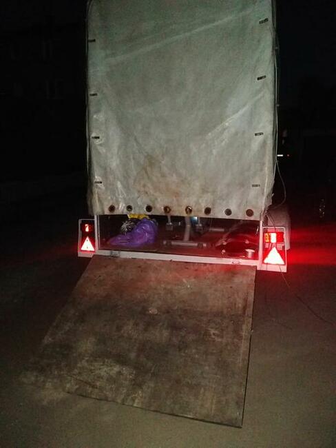 Przyczepa - Sława, Głogów- wynajem, transport, przeprowadzki