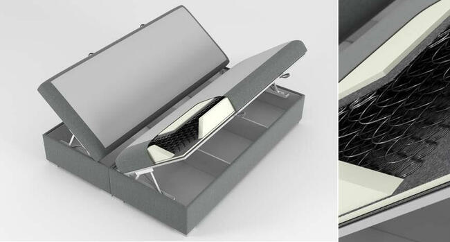 ŁÓŻKO KONTYNENTALNE MOLLY 160 X 200