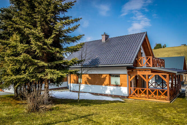 Domek 16 osobowy - Beskid Sądecki kuchnia sauna balie ogród