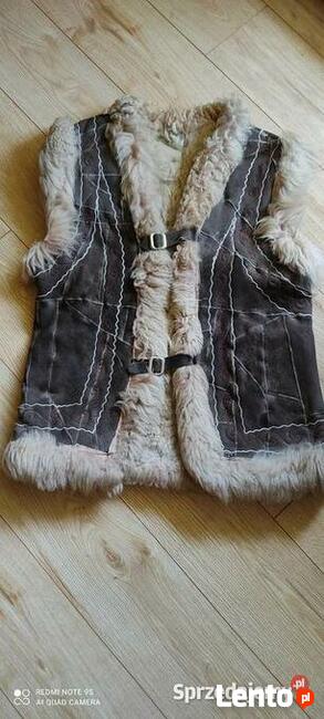 Nowy kożuszek, bezrękawnik damski rozmiar 36/ 38