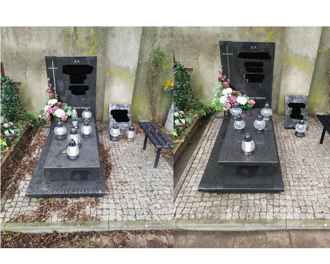 Całoroczne sprzątanie grobów / nagrobków Łódź i okolice