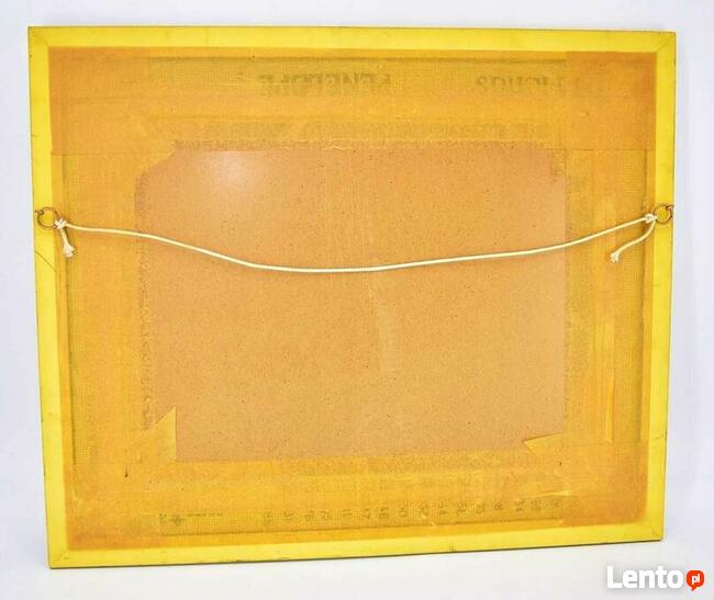 obraz wyszywany na kanwie orka