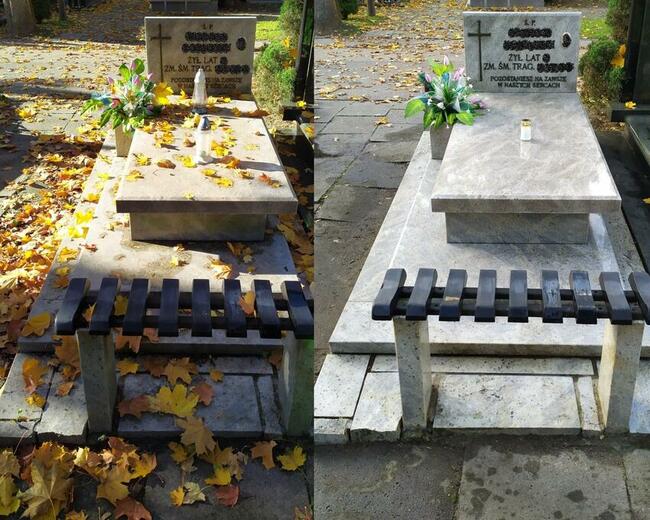 Całoroczne sprzątanie grobów / nagrobków Łódź i okolice