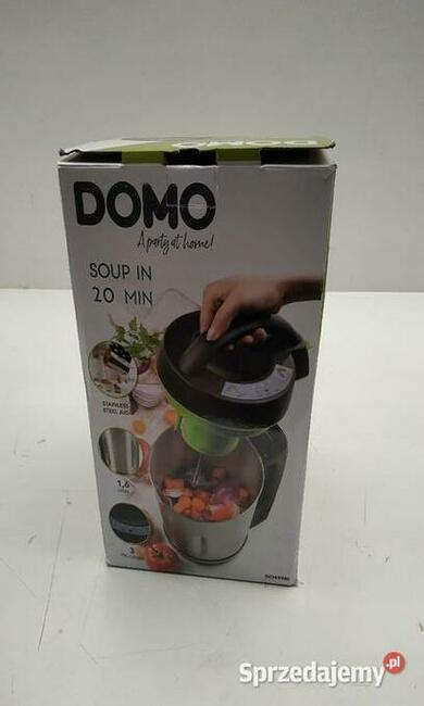 ZUPOWAR BLENDER DOMO DO498BL STALOWY 1,6 L 1000 W