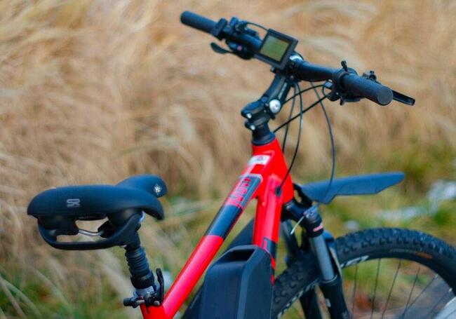 Konwersja roweru na elektryczny.