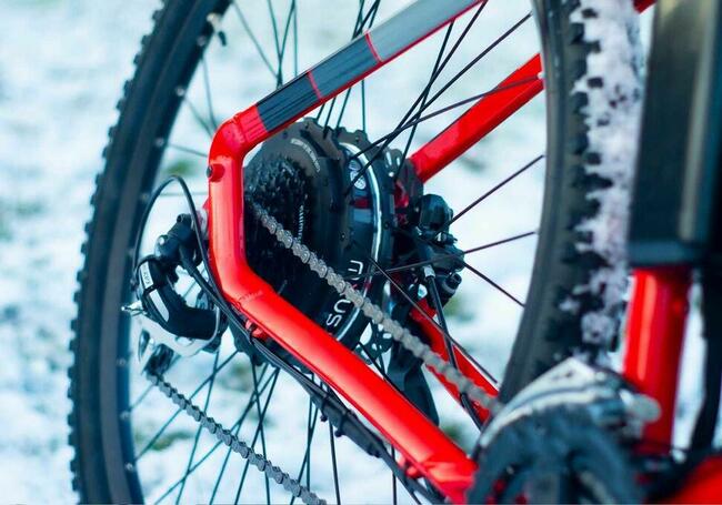 Konwersja roweru na elektryczny.