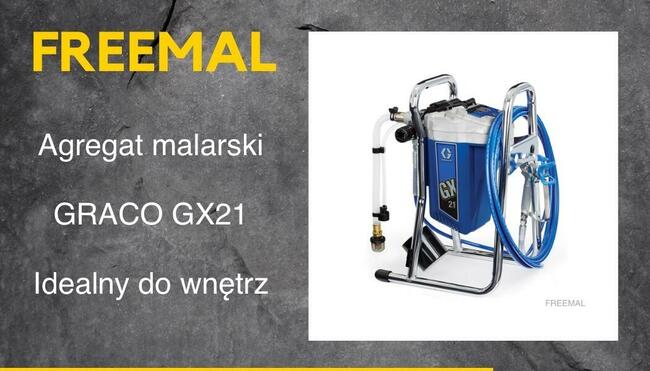 Wynajem agregatów malarskich - Graco GX21