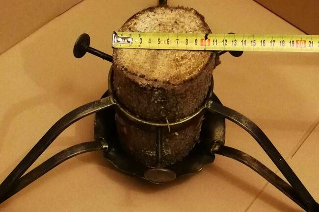 Stojak pod choinkę-stalowy hurt i detal, pień do fi 120mm