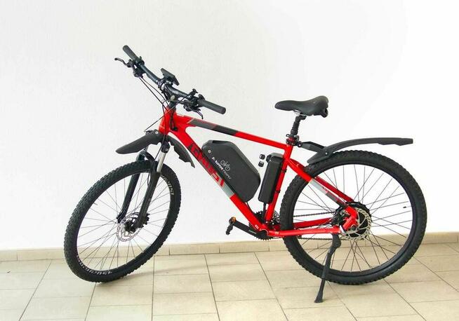 Konwersja roweru na elektryczny.