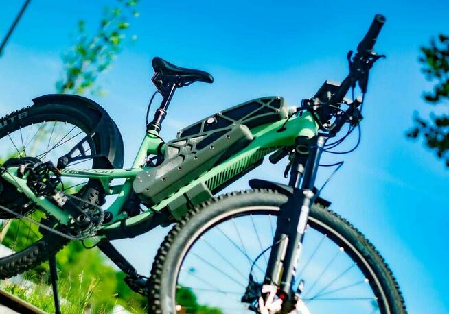 Konwersja roweru na elektryczny, FULL SUSPENSION KROSS MOON