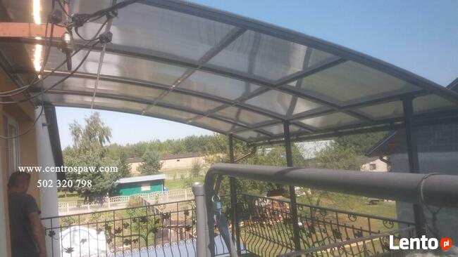 Wiata garażowa, śmietnikowa, zadaszenie, daszek nad drzwi