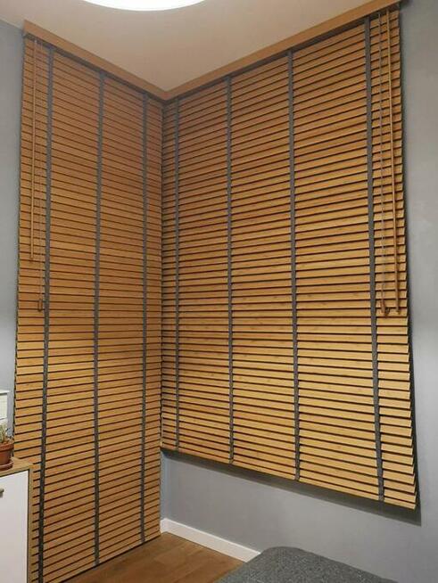 Żaluzje - drewniane i aluminiowe - 25mm i 50mm - Sekorol