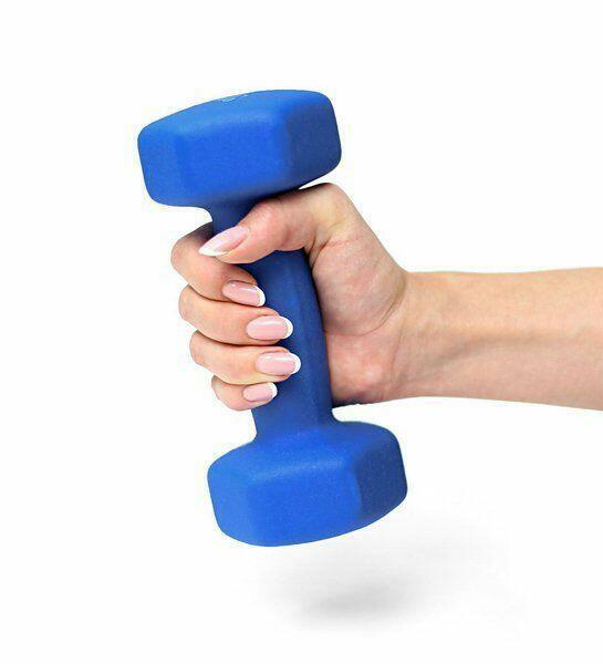 Zestaw 6 ciężarków żeliwnych w walizce 10kg