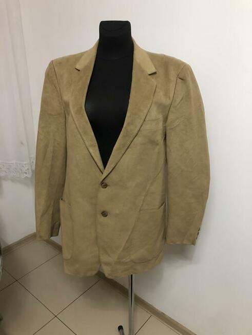 Bardzo ładna zamszowa marynarka