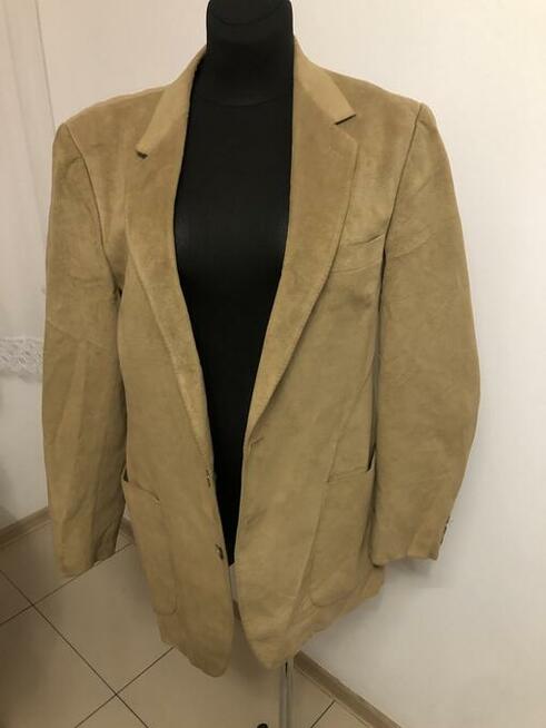 Bardzo ładna zamszowa marynarka