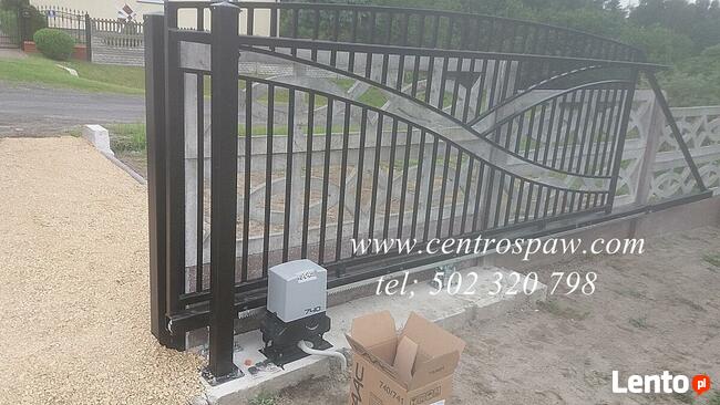 Automatyka, napęd FAAC, garaż. brama