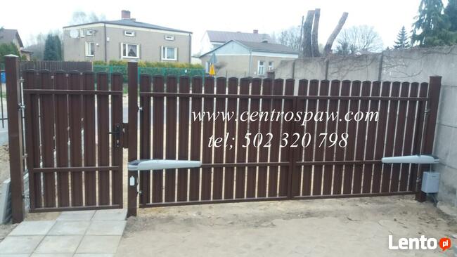 Automatyka, napęd FAAC, garaż. brama