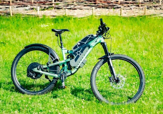 Konwersja roweru na elektryczny, FULL SUSPENSION KROSS MOON