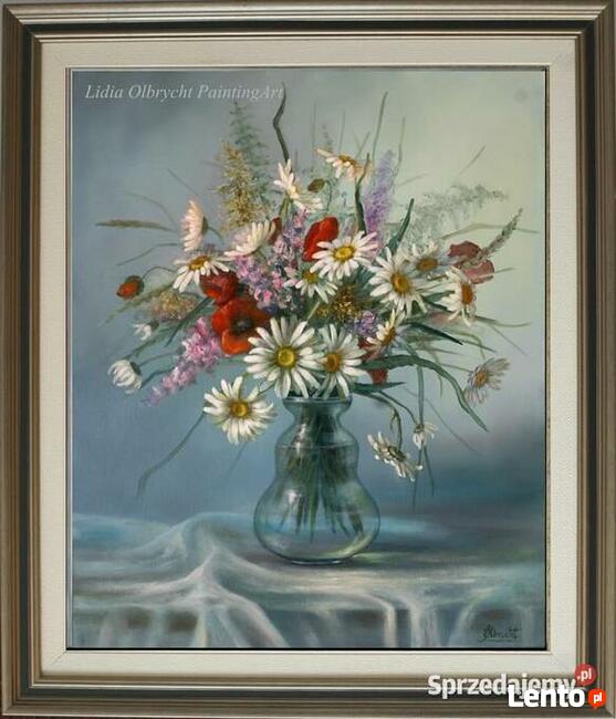 Magerytki, ręcznie malowany, olej, L. Olbrycht