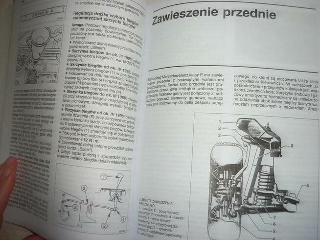 Mercedes-Benz E200CDI-320CDI 220D- 300TD podręcznik napraw