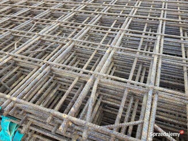 Maty zbrojeniowe siatki 6mx2,4m fi8x6 drutu