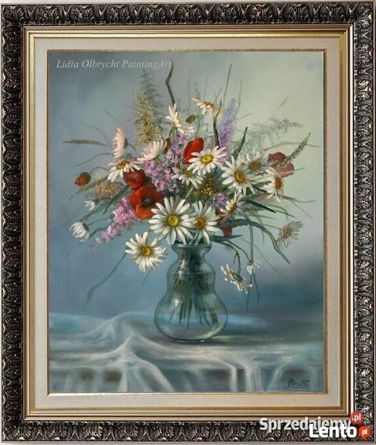 Magerytki, ręcznie malowany, olej, L. Olbrycht