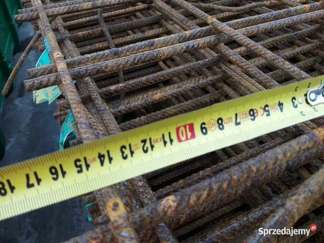 Maty zbrojeniowe siatki 6mx2,4m fi8x6 drutu