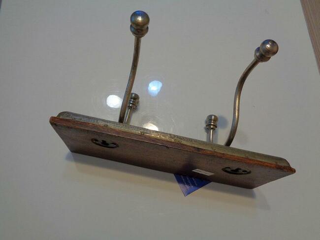 Wieszak drewno-metal - rękodzieło INDIE