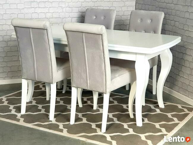 Krzesła tapicerowane z wysokim oparciem - producent mebli