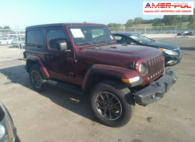 Jeep Wrangler 2021, 2.0L, 4x4, 80TH ANNIVERSARY, od ubezpieczalni