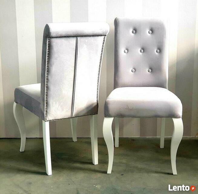 Krzesła tapicerowane z wysokim oparciem - producent mebli