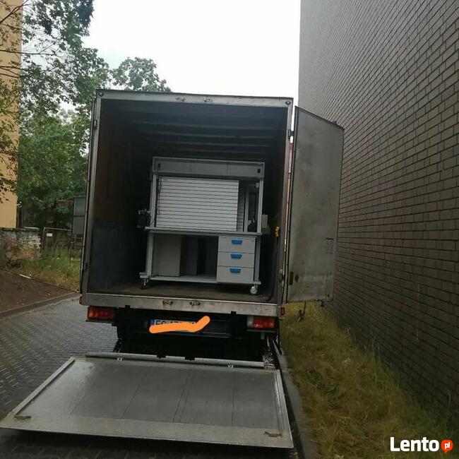 Bagażówka przeprowadzki plus ekipa transport towarów rzeczy