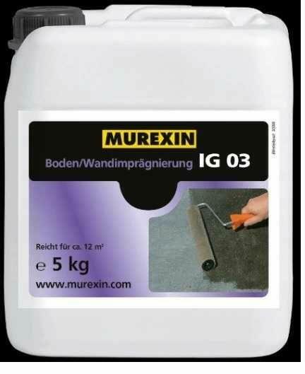 Impregnat do podłóg i ścian IG 03 MUREXIN 5L do betonu