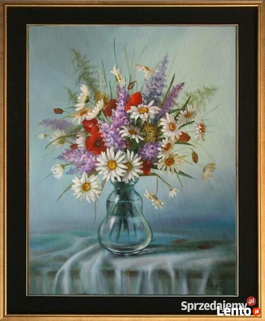 Magerytki, ręcznie malowany, olej, L. Olbrycht