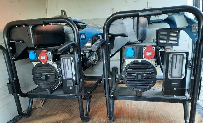 6,5kW Agregat Generator Kohler SDMO 7500T XL wózek