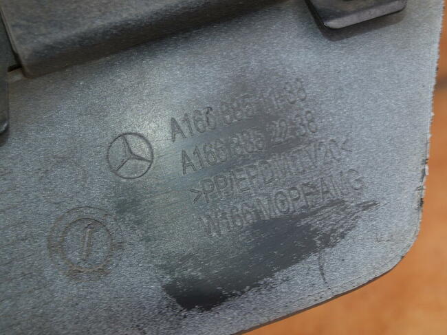Mercedes GLE W166 listwa dokładka zderzaka tył 2015 - 2019r