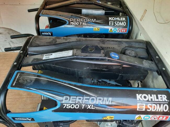 6,5kW Agregat Generator Kohler SDMO 7500T XL wózek