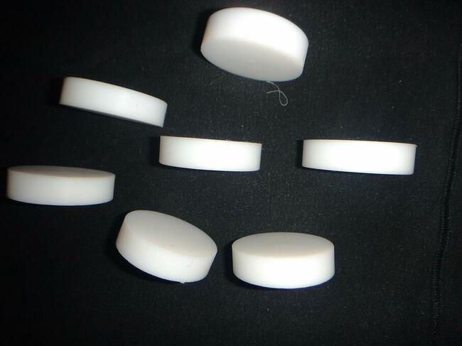 Krążki z teflonu PTFE