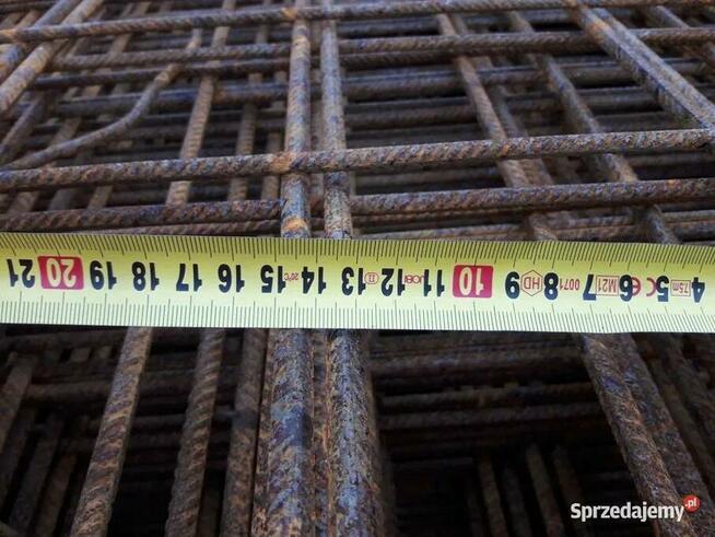 Maty zbrojeniowe siatki 6mx2,4m fi8x6 drutu