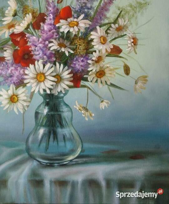 Magerytki, ręcznie malowany, olej, L. Olbrycht