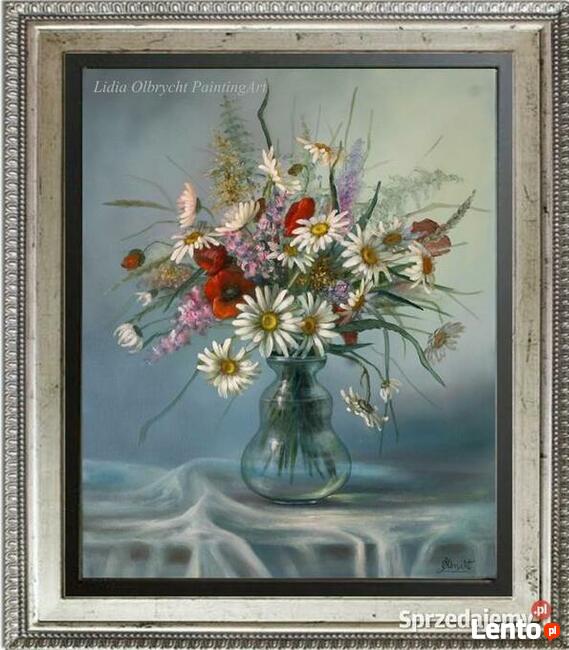 Magerytki, ręcznie malowany, olej, L. Olbrycht