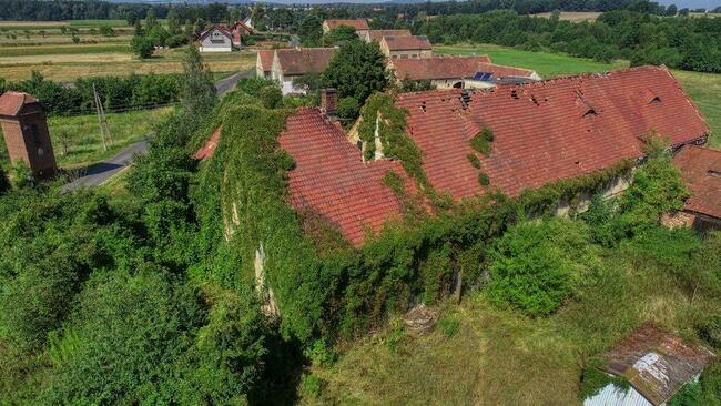 11500 metrów kwadratowych BUDOWLANKI na wsi MOŻLIWOŚĆ RAT