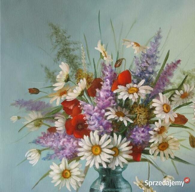 Magerytki, ręcznie malowany, olej, L. Olbrycht