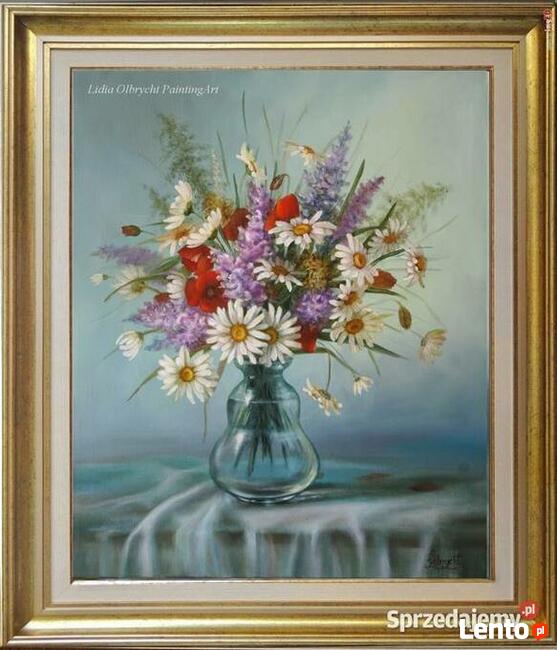 Magerytki, ręcznie malowany, olej, L. Olbrycht