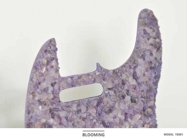 Pickguard Telecaster, płytka do gitary z ametystu.