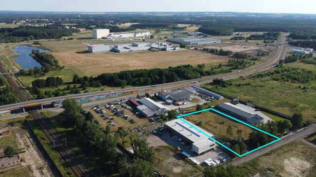 Dz. usługowa przy ul. Wielkopolskiej - NOWA SÓL