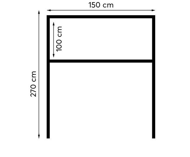 REKLAMA WOLNOSTOJĄCA SZYLD REKLAMOWY Konstrukcja stalowa