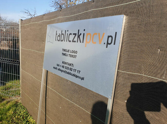 REKLAMA WOLNOSTOJĄCA SZYLD REKLAMOWY Konstrukcja stalowa