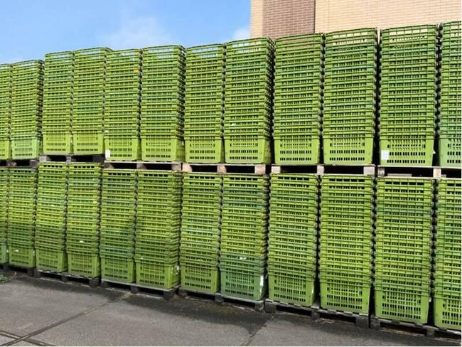 Pojemnik Skrzynka Plastikowa Kosz Magazynowy Transportowy