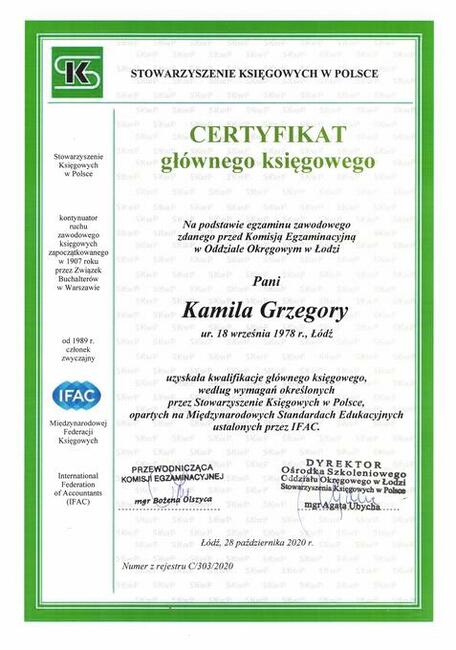 Usługi księgowe, biuro rachunkowe stacjonarnie lub online.